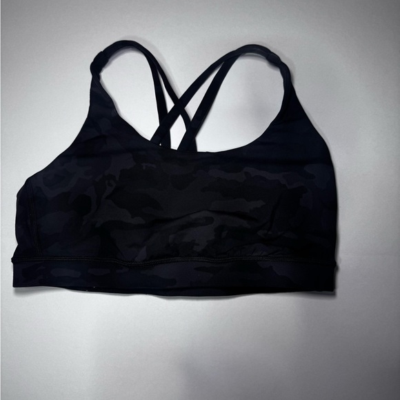 lululemon athletica Other - lululemon athletica Black Camo Sports Bra
